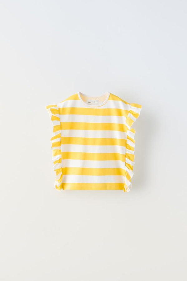 ZARA ROLLING STONES © T-SHIRT (Yellow)